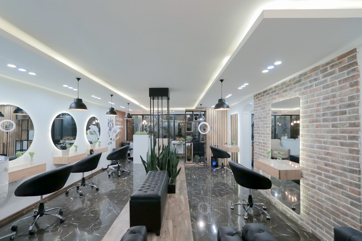 Ronia Threading Salon Interior